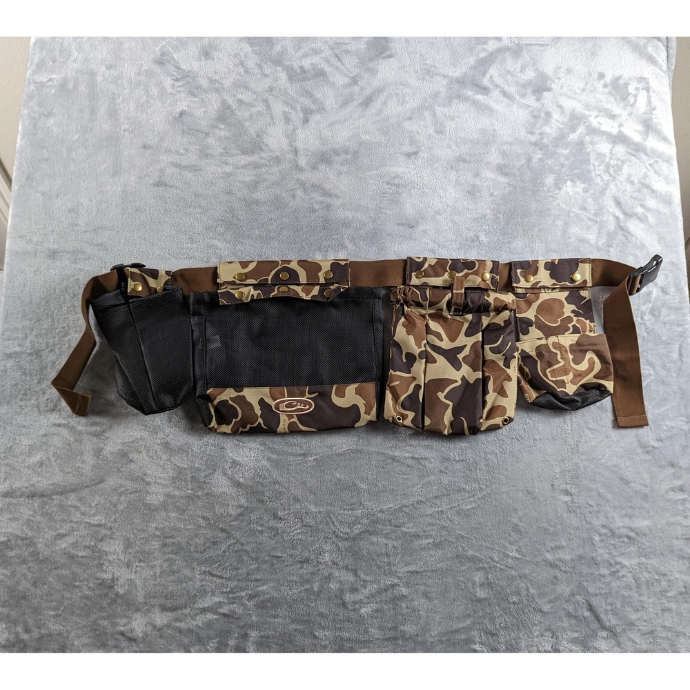 Drake Waterfowl Wingshooter Dove Belt Old School Duck Camo Hunting Outdoor READ